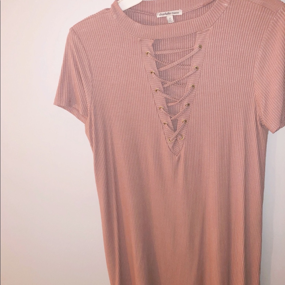 Charlotte Russe Lace-Up Dress Bundle